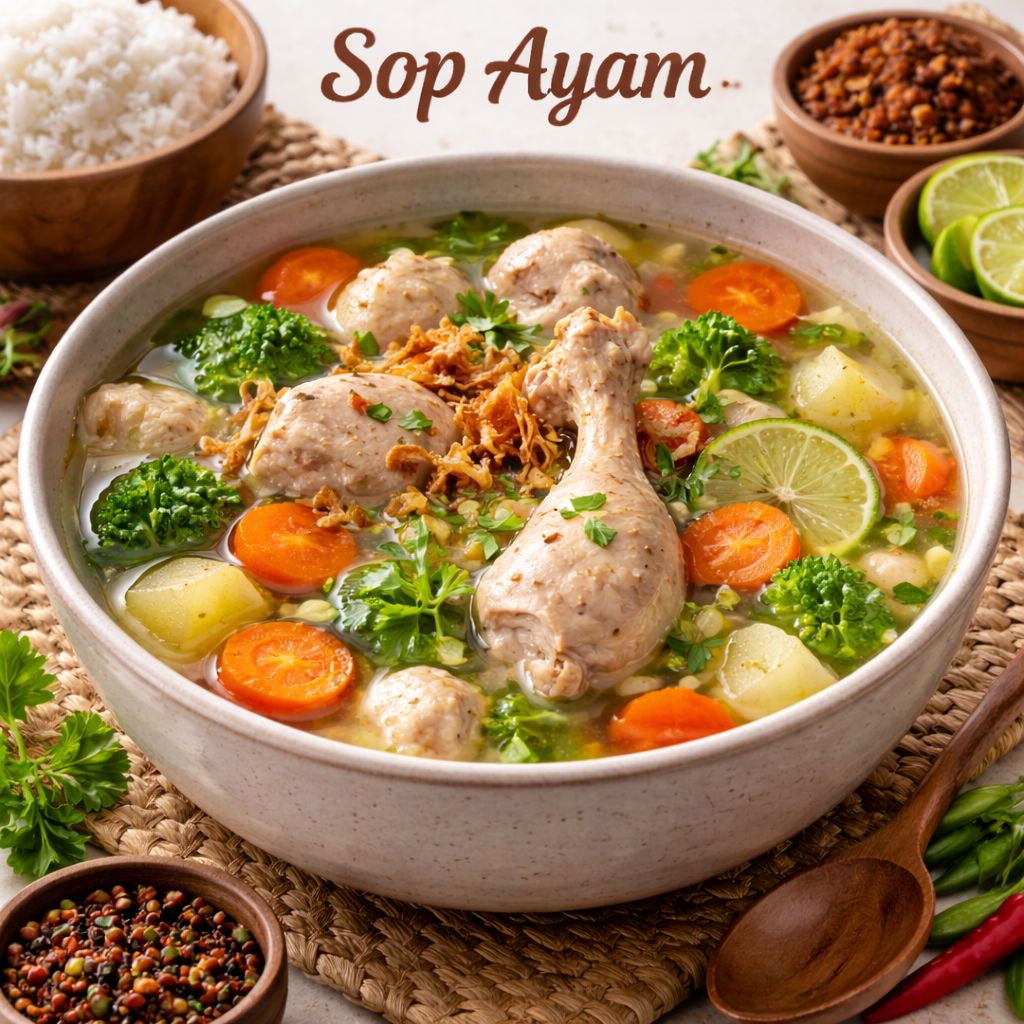 Sop Ayam Warteg Gang Mangga